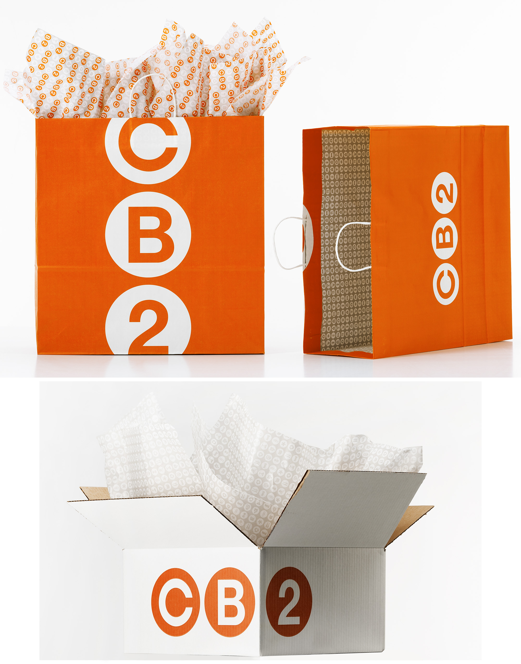 CB2 Store Packaging