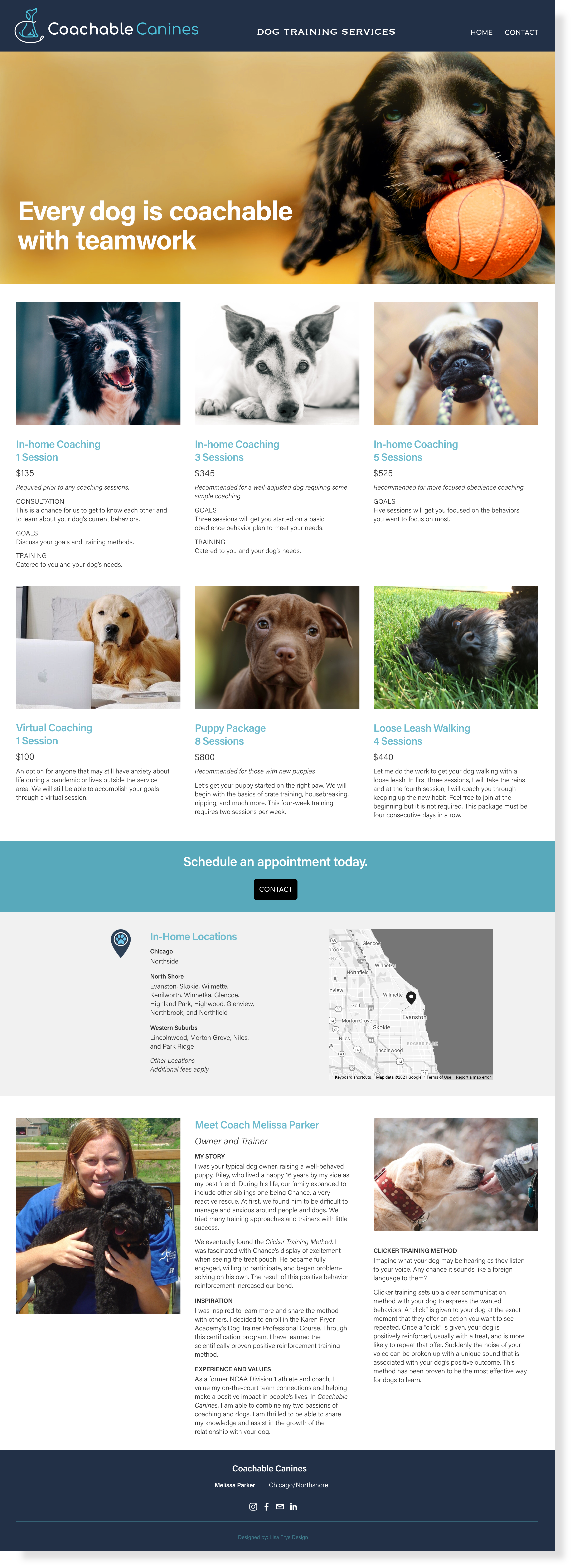 Coachable Canines Home Page