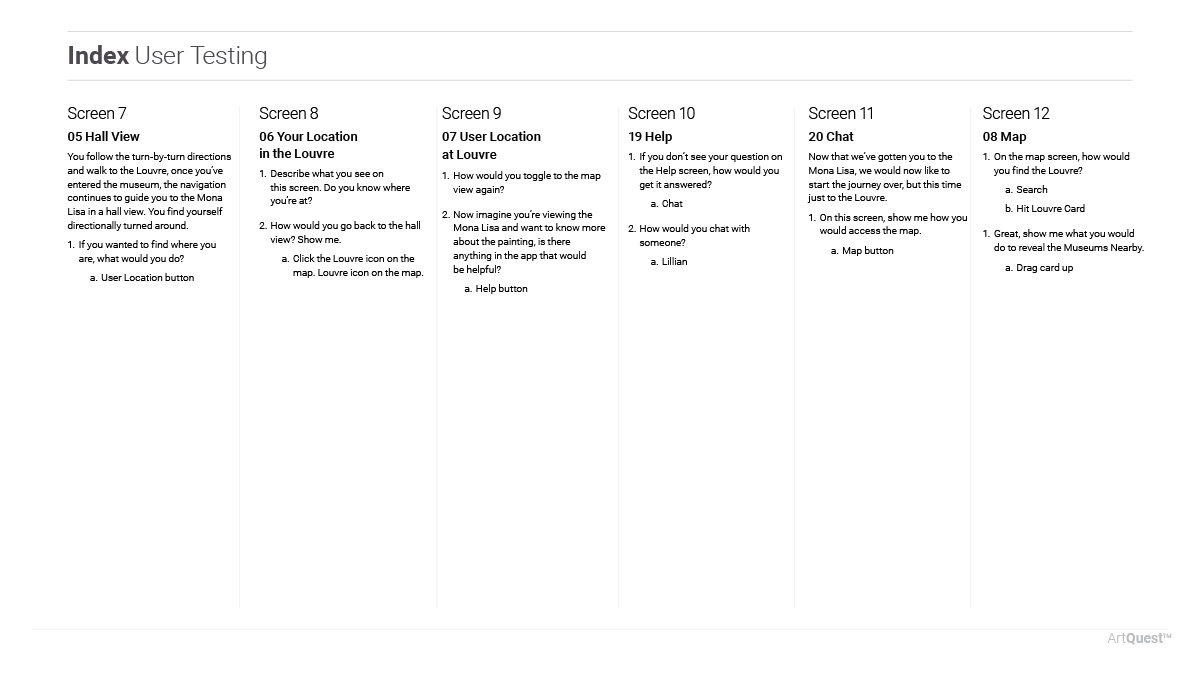 Art Quest: User-Centered Design prototype presentation