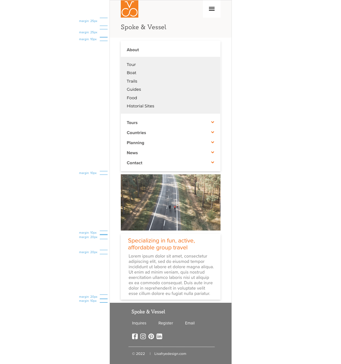 home page de